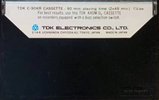 Compact Cassette TDK KR Krom 90 Type II Chrome 1972 USA