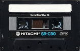 Compact Cassette Hitachi SR 90 Type I Normal 1981 Europe