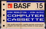 Compact Cassette BASF 15 Computer Cassette UK