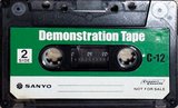 Compact Cassette Sanyo 12 Demonstration Tape Japan