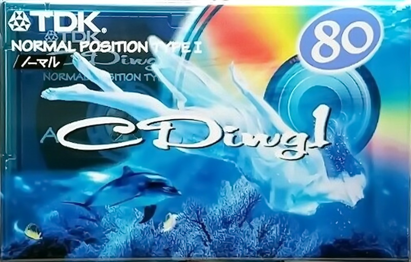Compact Cassette TDK CDing 1 80 "CD1-80R" Type I Normal 1998 Japan