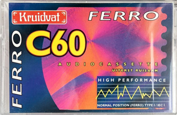 Compact Cassette Kruidvat 60 Type I Normal Netherlands