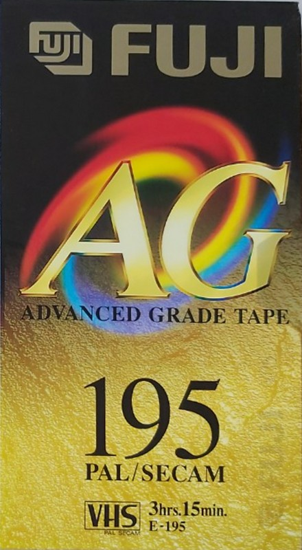 VHS, Video Home System Fuji AG 195 Type I Normal Europe