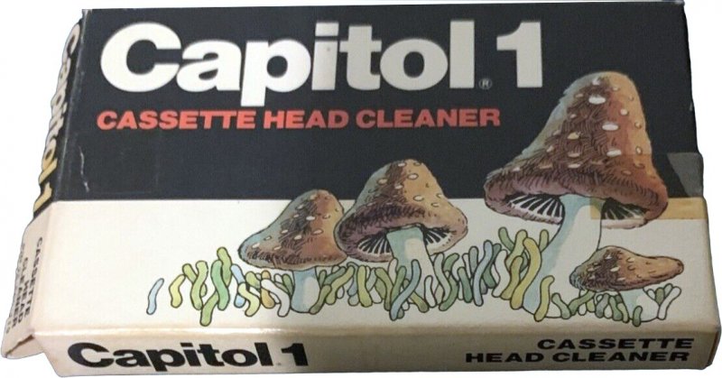 Compact Cassette Capitol 1 Cleaning Cassette 1971 USA