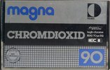 Compact Cassette Magna 90 Type II Chrome 1979 Hungary