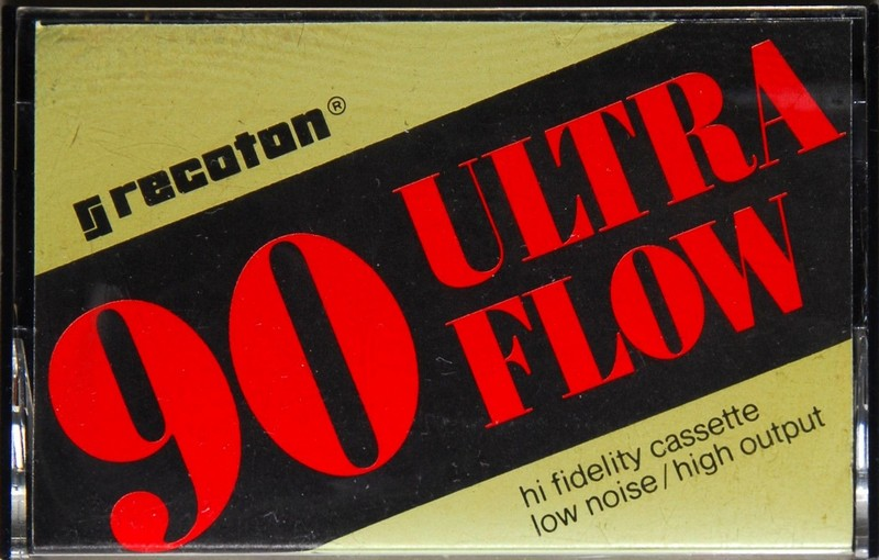 Compact Cassette Recoton 90 Type I Normal Hong Kong