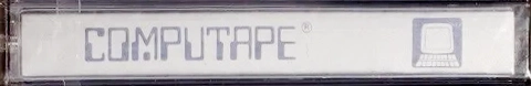 Compact Cassette Computape 10 Computer Cassette 1984 Hong Kong
