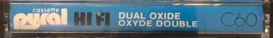 Compact Cassette Pyral HI-FI 90 Type I Normal 1981 Canada