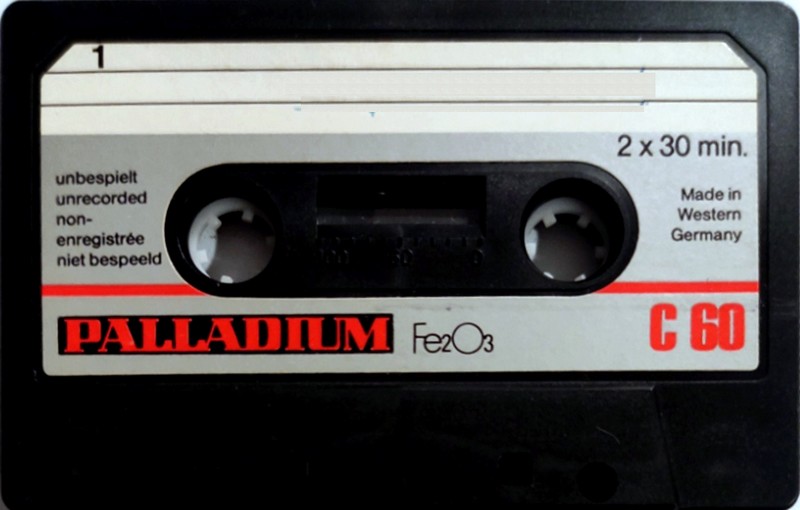 Compact Cassette Palladium Dynamic Plus 60 Type I Normal 1979 Europe