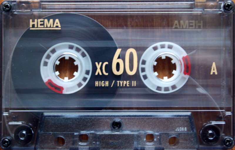 Compact Cassette Hema XC 60 Type I Normal 1995 Netherlands