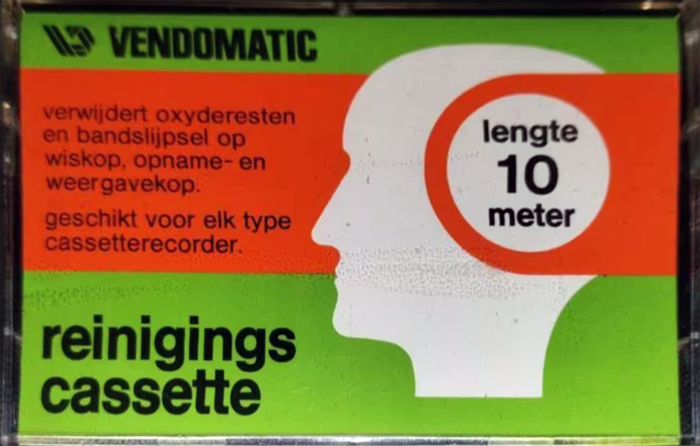 Compact Cassette Vendomatic Cleaning Cassette Netherlands