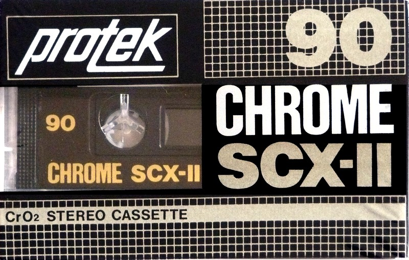 Compact Cassette Protek SCX-II 90 Type II Chrome North America