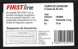 Compact Cassette First Line 90 "CRF CX-II" Type II Chrome 1993 Spain
