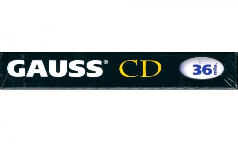 Compact Cassette Gauss CD 36 Type I Normal 1997 Latin America