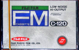 Compact Cassette Fuji Film FM 120 Type I Normal 1971 Japan