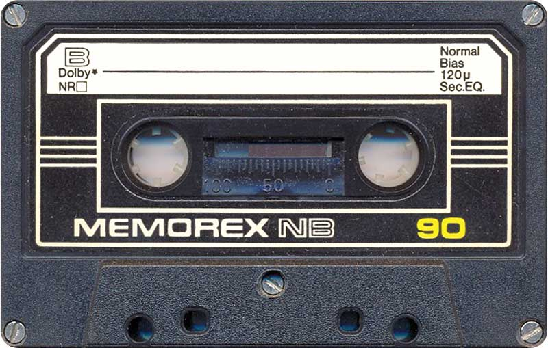 Compact Cassette Memorex 90 Type I Normal 1982 Germany