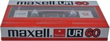 Compact Cassette Maxell UR 60 Type I Normal 1985 Japan