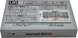 Compact Cassette Maxell UR 60 Type I Normal 1985 Japan