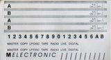 Compact Cassette Melectronic MF I 90 Type I Normal 1987 Switzerland