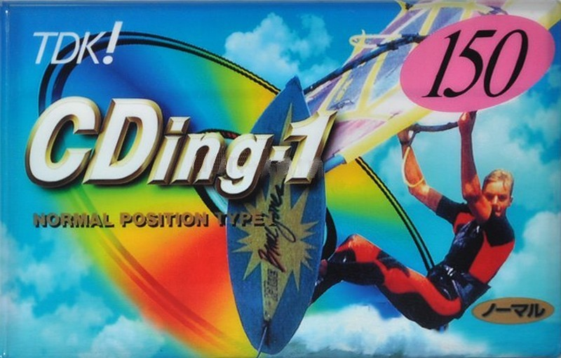 Compact Cassette TDK CDing 1 150 "CD1-150K" Type I Normal 1997 Japan