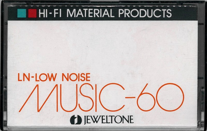 Compact Cassette Nagaoka Jeweltone 60 Type I Normal 1979 Japan