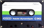 Compact Cassette Kores 90 Type I Normal France