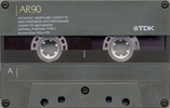 Compact Cassette TDK AR 90 "AR-90K" Type I Normal 1989 Japan
