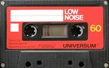 Compact Cassette Universum 60 "Low Noise I" Type I Normal 1981 Europe