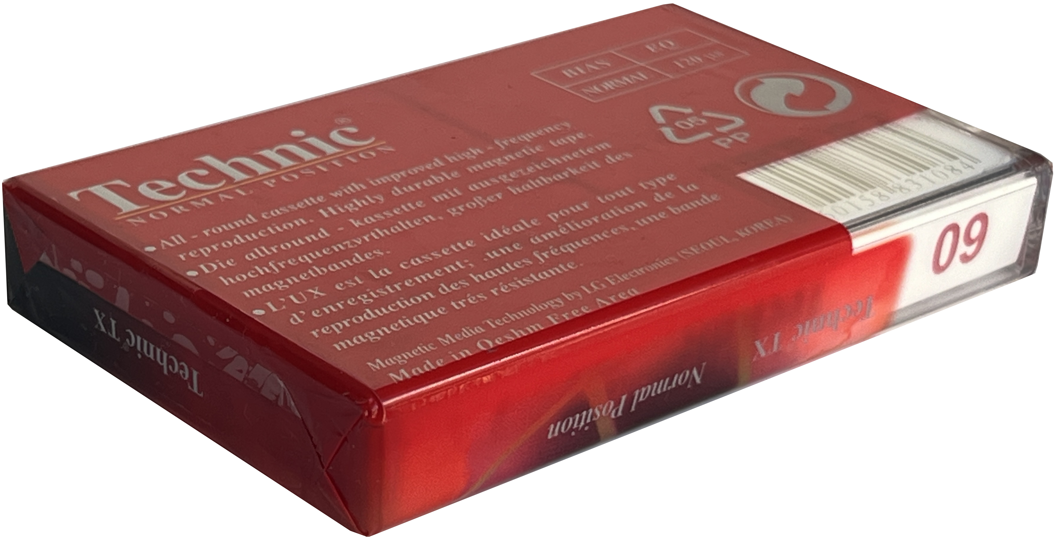 Compact Cassette Technic TX 60 Type I Normal Iran