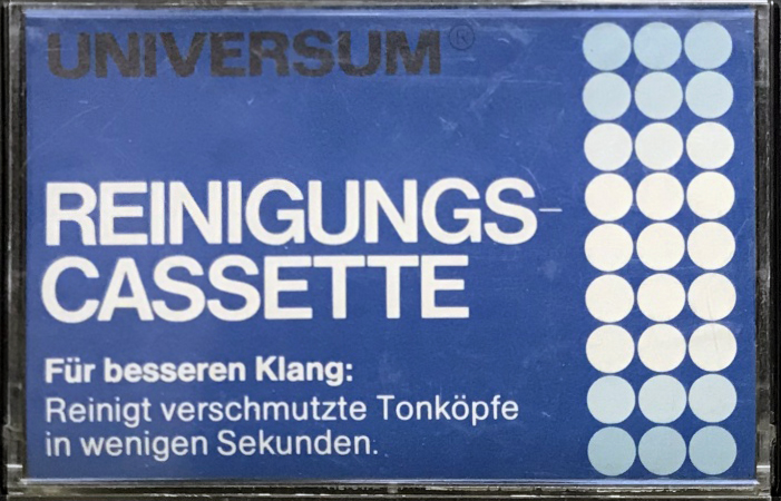 Compact Cassette Universum Cleaning Cassette 1979 Europe
