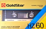 Compact Cassette Goldstar HZ 60 Type I Normal 1986 Europe