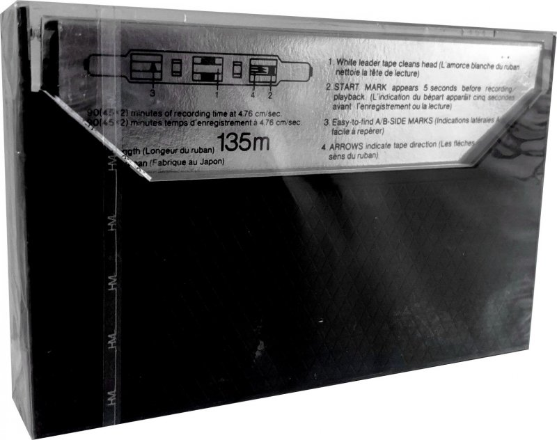 Compact Cassette Hitachi ME 90 Type IV Metal 1976 Europe