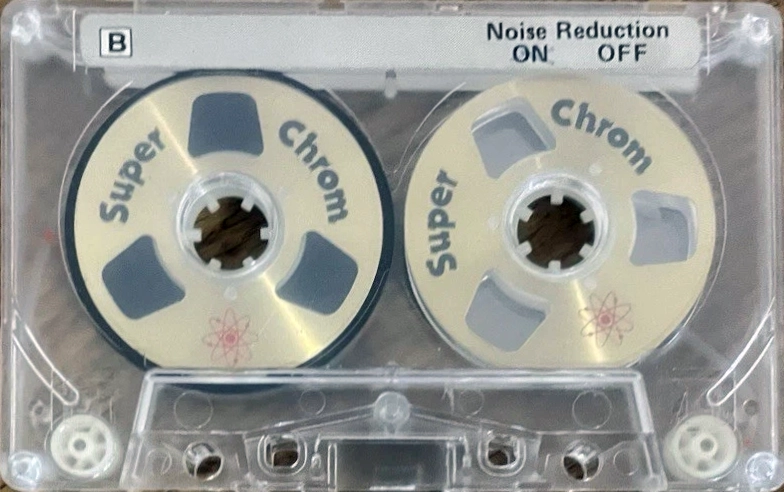 Compact Cassette Silver Sound Chrom Super 60 Type II Chrome 1987 Germany