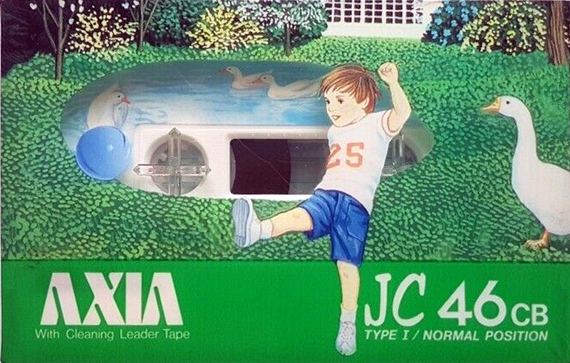 Compact Cassette AXIA JC 46 "JC 46 CB" Type I Normal 1985 Japan