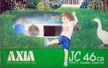 Compact Cassette AXIA JC 46 "JC 46 CB" Type I Normal 1985 Japan