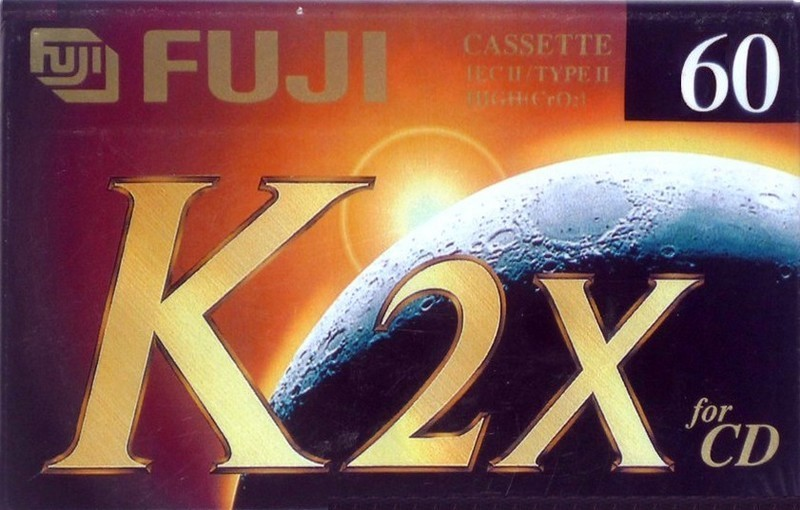 Compact Cassette Fuji K2 X 60 Type II Chrome 1995 Europe
