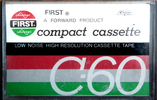 Compact Cassette First 60 Type I Normal 1980 Japan