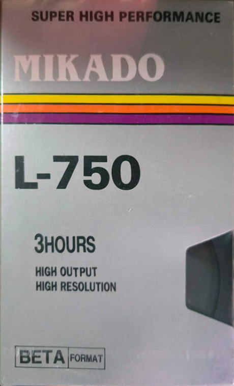 Betamax Mikado 90 Type I Normal Unknown Country