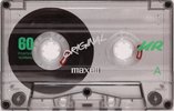 Compact Cassette Maxell UR 60 Type I Normal 1998 Europe