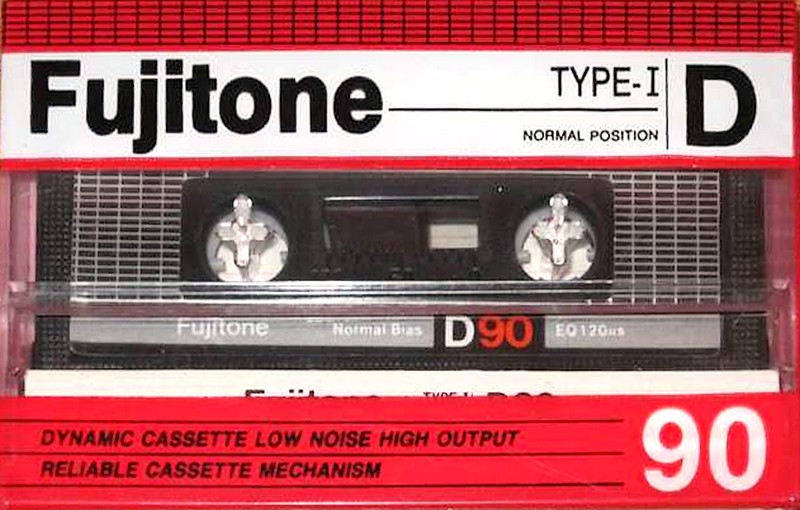 Compact Cassette Fujitone 90 Type I Normal USA