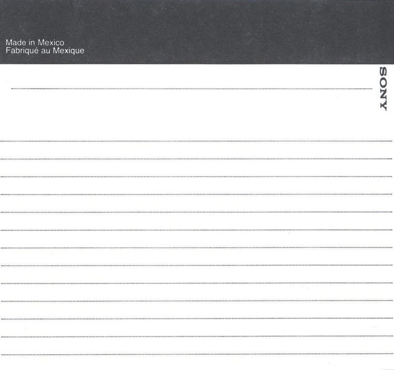 Compact Cassette Sony UX-S 90 Type II Chrome 2004 Worldwide