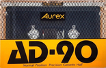 Compact Cassette Aurex AD 90 Type I Normal 1987 Japan