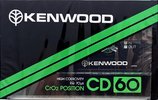 Compact Cassette Kenwood CD 60 Type II Chrome 1982 Worldwide