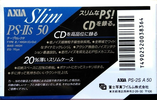 Compact Cassette AXIA PS-IIs 50 "PS-2S A 50" Type II Chrome 1990 Japan