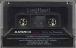 Compact Cassette Ampex Grand Master 60 Type I Normal 1980 USA