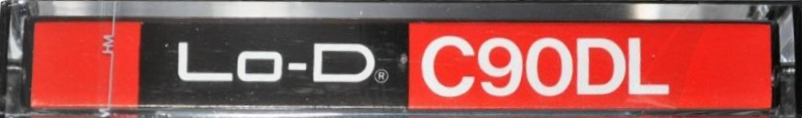 Compact Cassette Lo-D DL 90 Type I Normal 1978 Japan