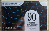 Compact Cassette Melectronic MHQ I-S 90 Type I Normal 1993 Switzerland