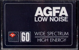 Compact Cassette AGFA 60 Type I Normal 1980 Germany