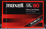 Compact Cassette Maxell UL 60 Type I Normal 1977 Europe