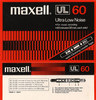 Compact Cassette Maxell UL 60 Type I Normal 1977 Europe
